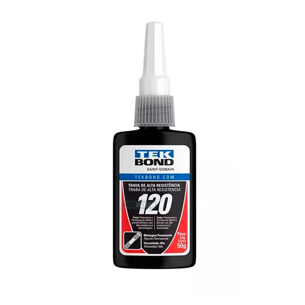 TRAVA PARAFUSO VERMELHO AT 120 50G  (20141004300)