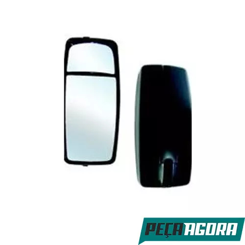 ESPELHO RETROVISOR 443 MAN UHT LE COM 3 PONTOS ORIGINAL MB 1718 / 2726 ANO 2008.