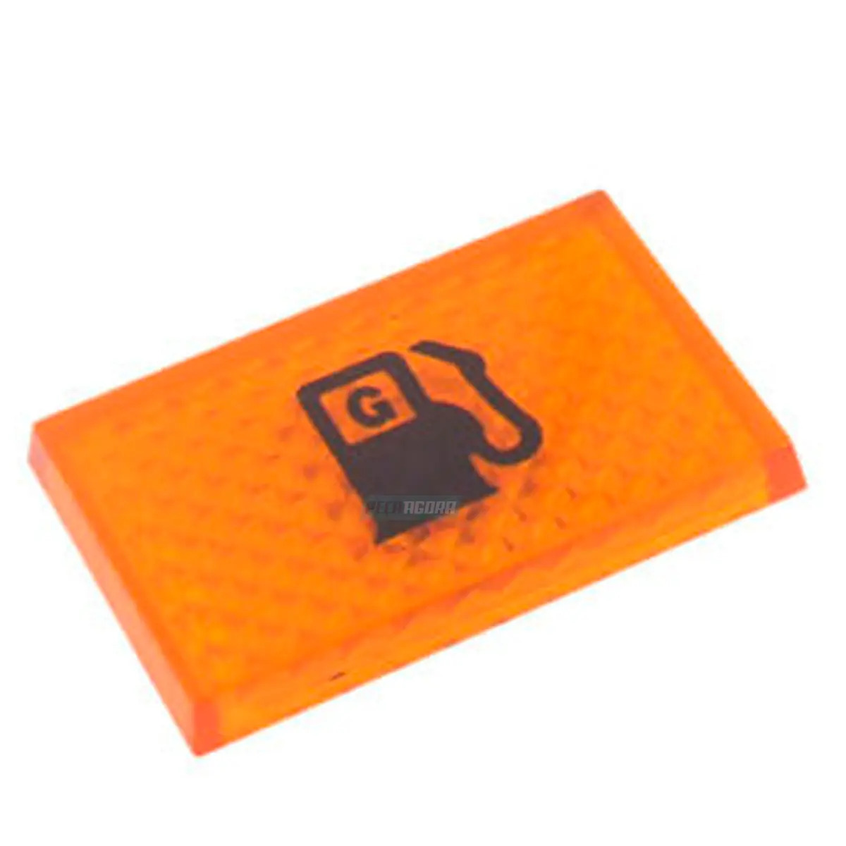 LENTE INDICADORA PAINEL AVISO COMBUSTIVEL 25X16MM MB LS114 (LS114-AV)