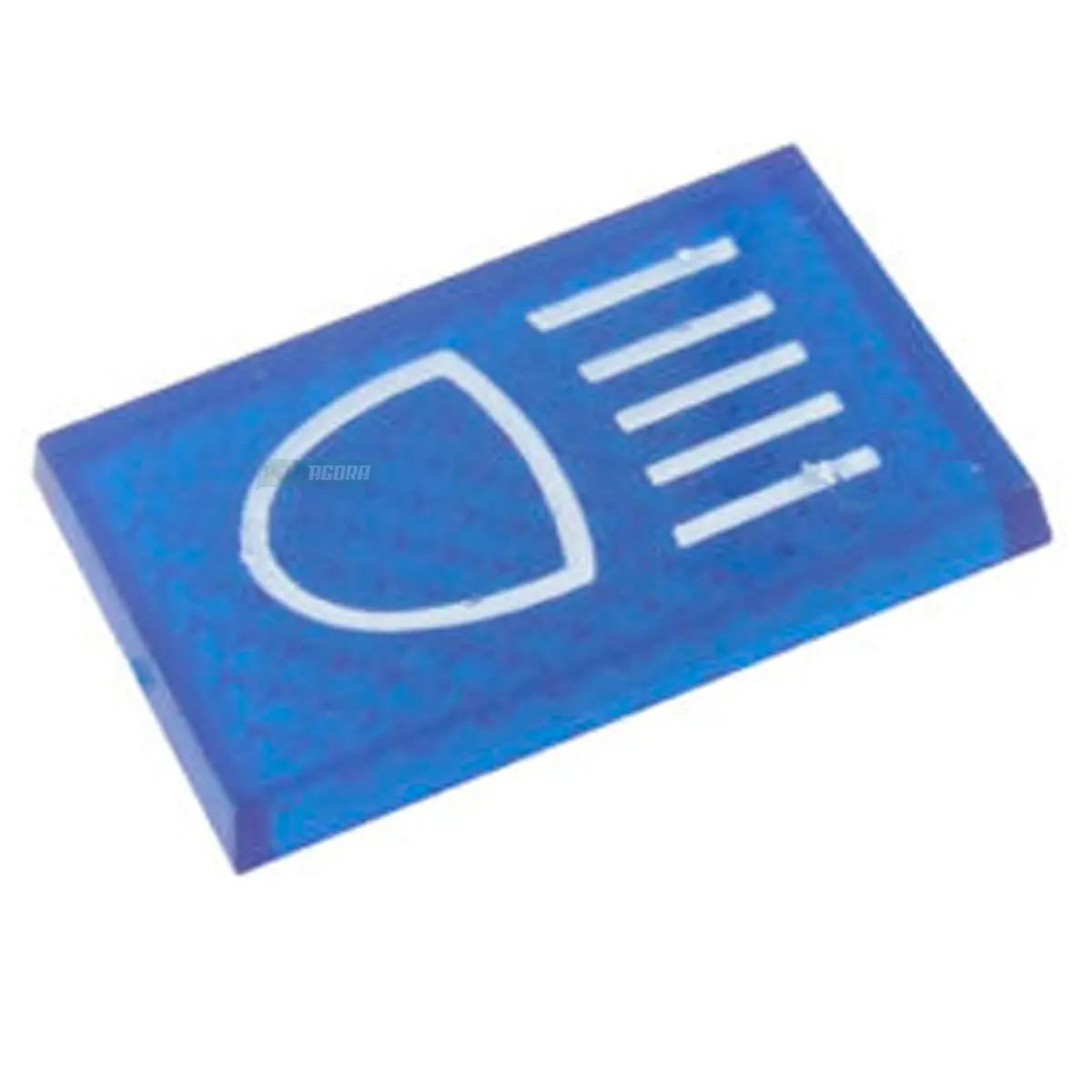 LENTE INDICADORA PAINEL FAROL ALTO 25X16MM MB LS114 (3765457370-LS114-D)