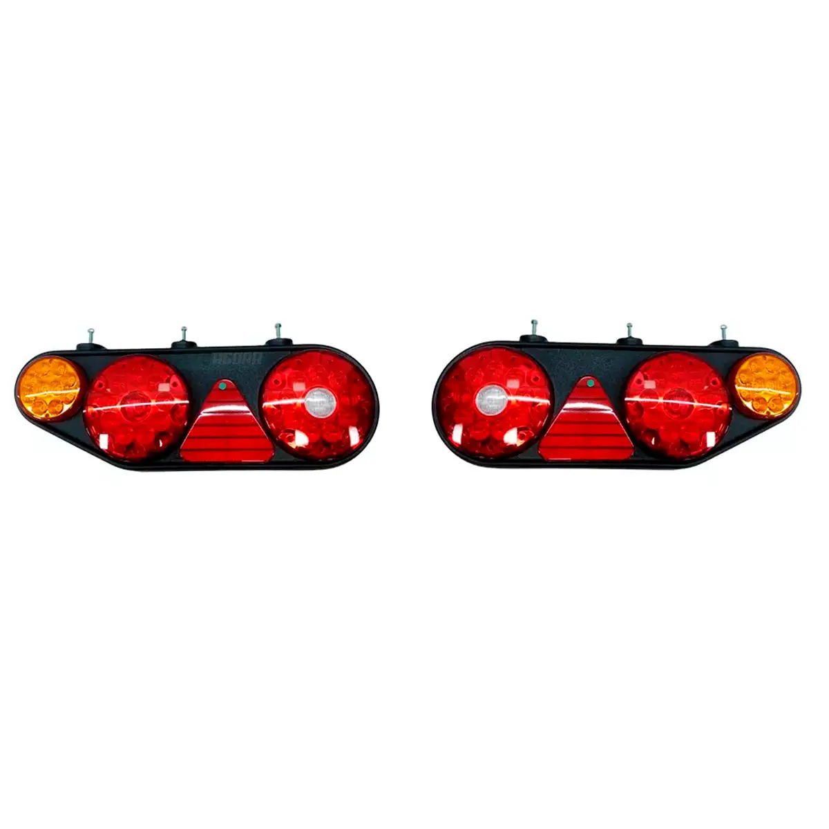 PAR LANTERNA TRASEIRA LED CARRETAS NOMA LINHA FENIX (K.PL21047569-PL21047669)