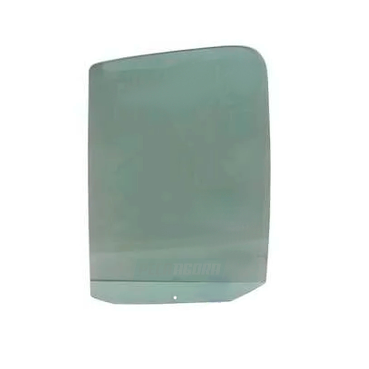 VIDRO PORTA ESQ VERDE 486X700 CURVO COM FUROS FIAT DUCATO TETO BAIXO ALTO 1994 E