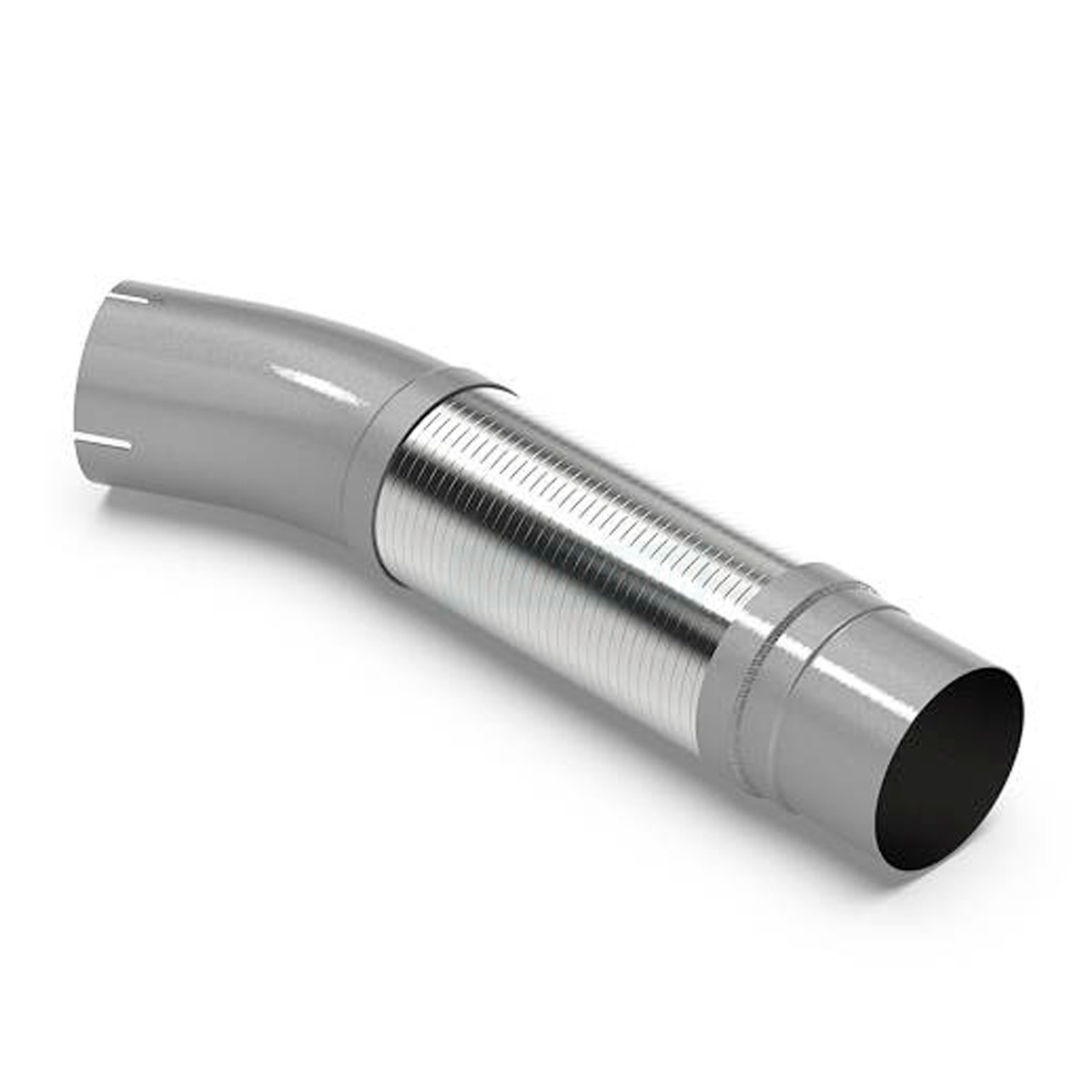 TUBO MOTOR COM FLEXIVEL INOX 4 ½" MB ACTROS AXOR EURO 3 EURO 5 (9414900165-9414