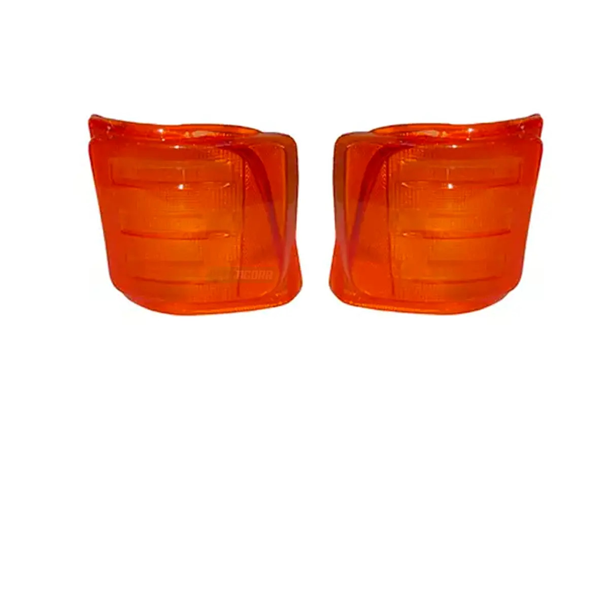 PAR LANTERNA DIANTEIRA SETA PISCA MB CARA CHATA 1418 1720 1718 1420 1723 AMARELO