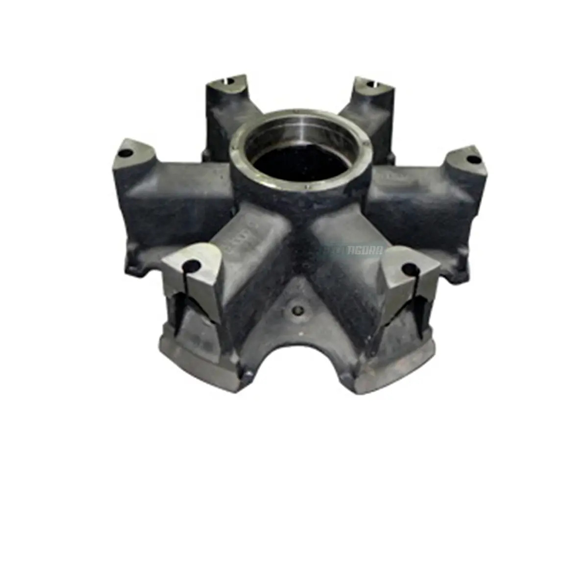 CUBO RAIADO ARO 22 IDEROL MODERNO ROLAMENTOS IGUAIS 32218 6 RAIOS FURO 17MM ALTU