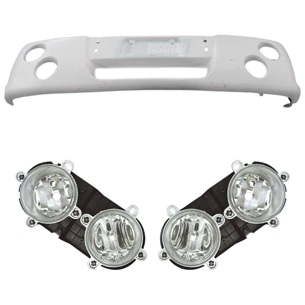 PARACHOQUE LARGO FIBRA FORD CAMINHAO CARGO CABINE ANTIGO 4432E  (1C4517757BAXWA)