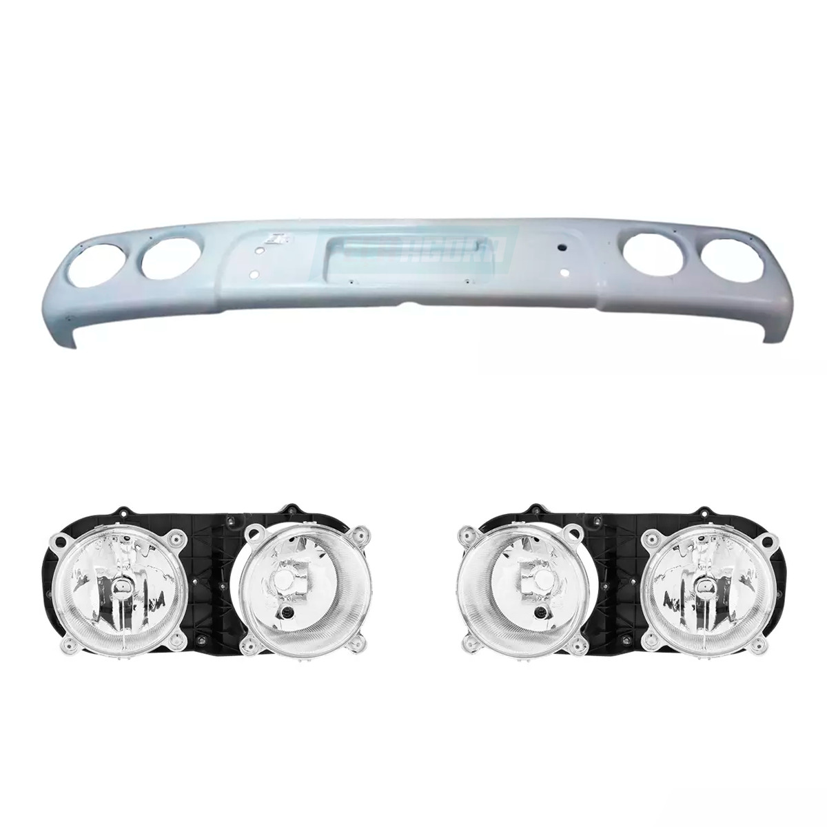 PARACHOQUE DIANTEIRO FORD CARGO 815 PLASTICO AMALCABURIO 3031 (1C4517757AAYBC)