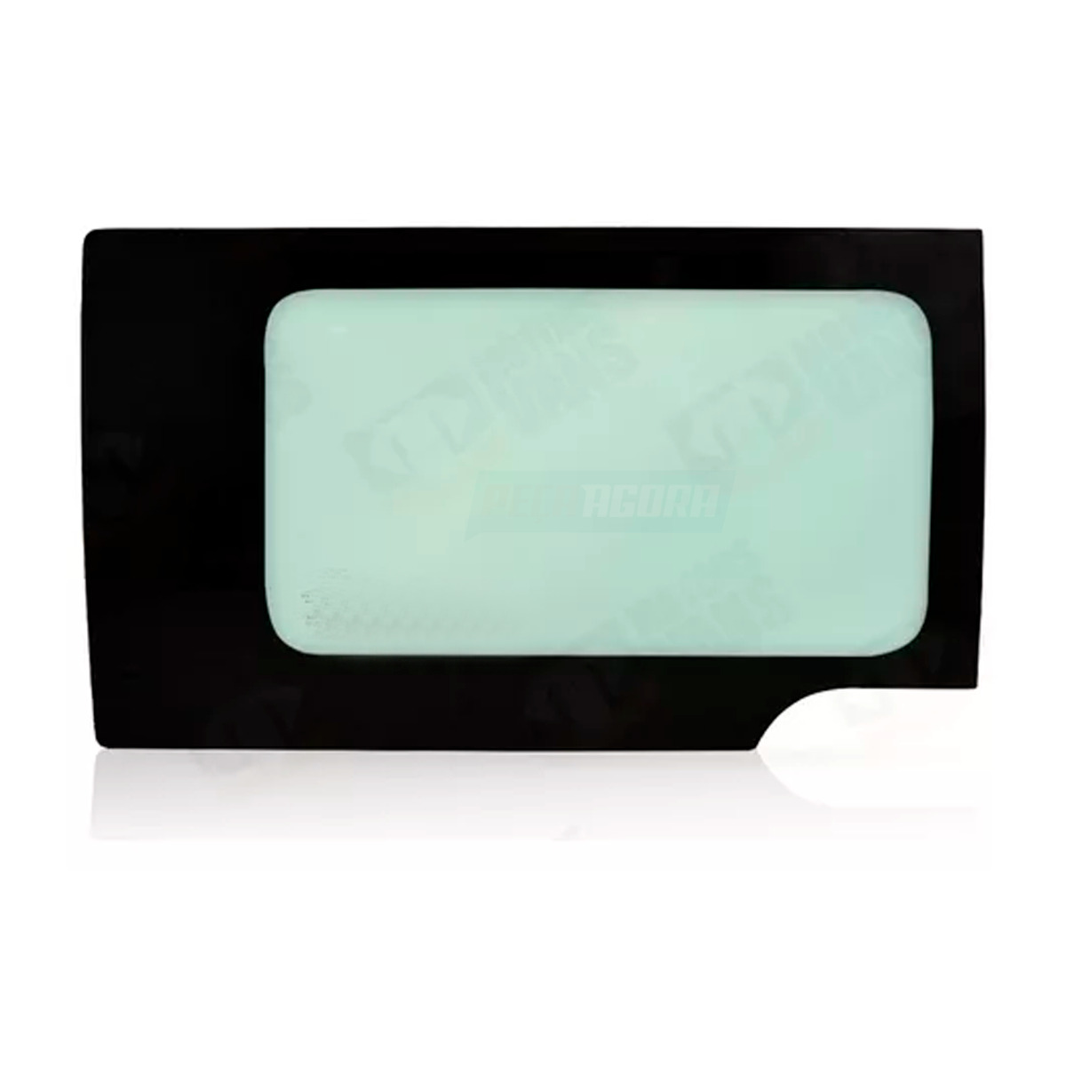 VIDRO ULTIMA JANELA DIR VERDE SERIG 1125X665 CURVO FIAT DUCATO MINIBUS EXTRA LON