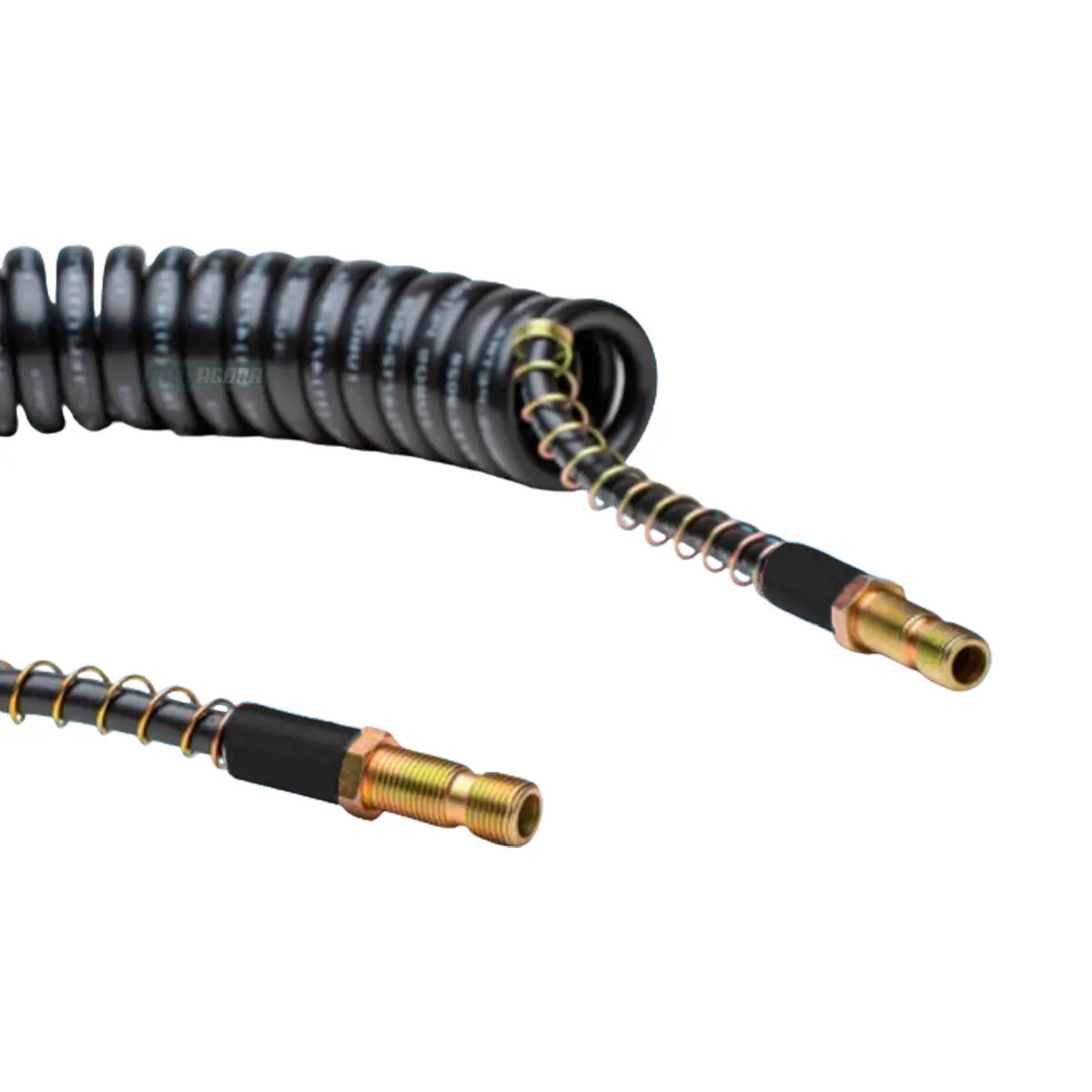 MANGUEIRA ESPIRAL 6500MM PRETO MACHO M16 X M18 MODERNA CAVALO MECANICO (EPSM465P