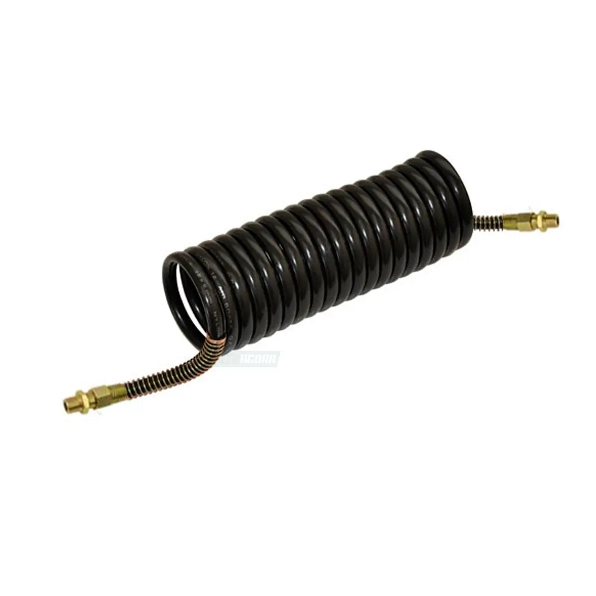 MANGUEIRA ESPIRAL 6500MM PRETA MACHO M16 X M16 MODELO ATUAL KNORR (PPC664PT)