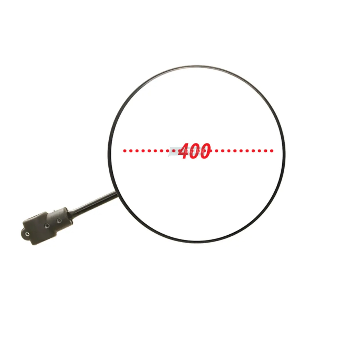 RETROVISOR INTERNO AUXILIAR REDONDO CONVEXO ONIBUS COM SUPORTE  (LS354)