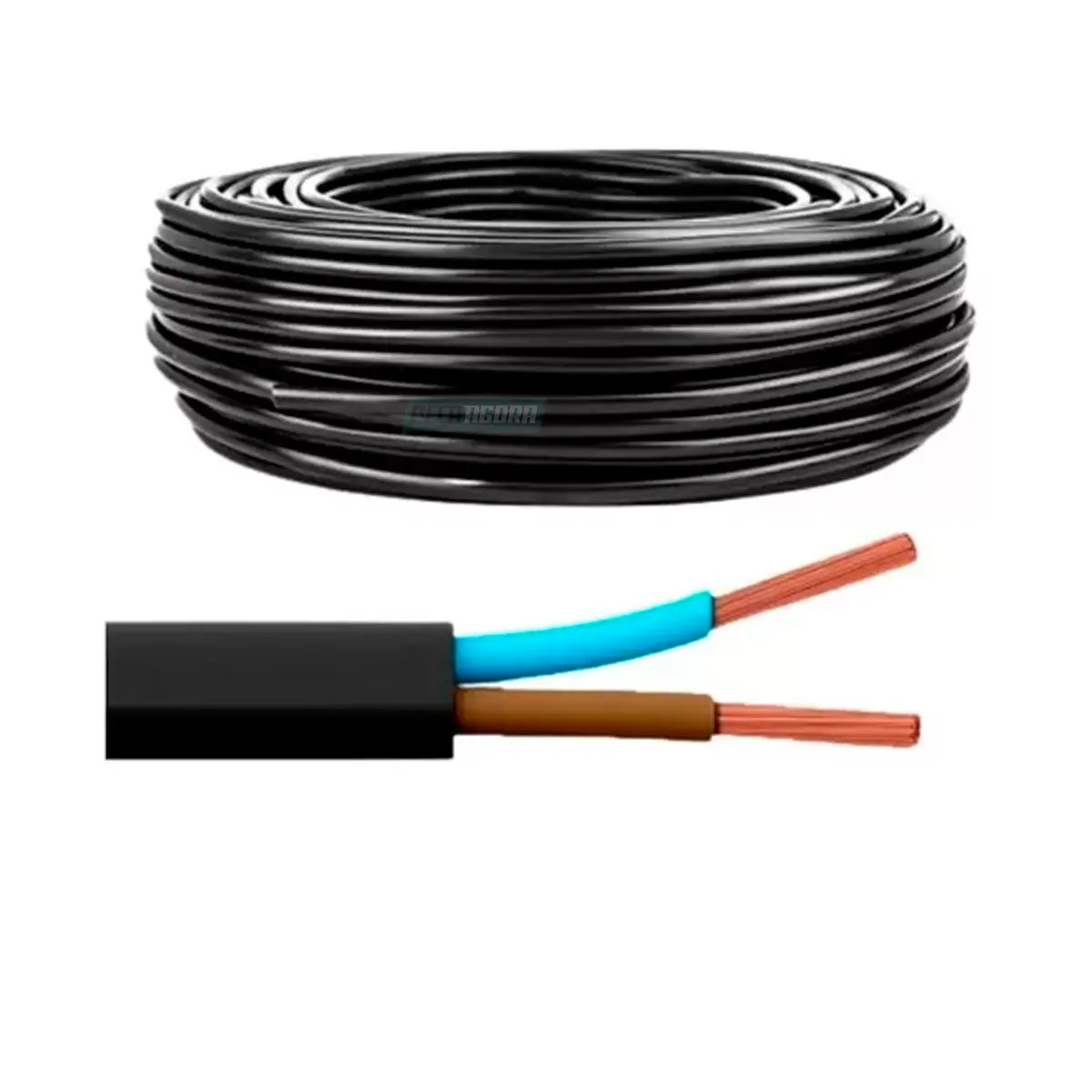 FIO CABO PP FLEXIVEL 2VIAS 1.50MM EXTENSAO ROLO 25M (NBR9117)