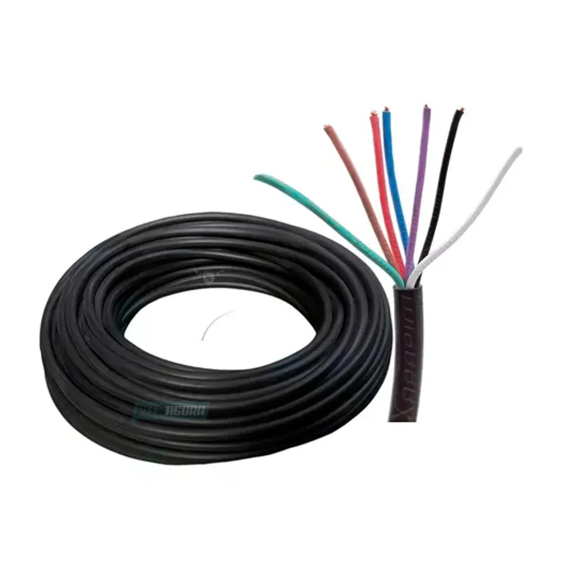 CABO PP 7VIAS FLEXIVEL ROLO 10M INSTALACAO ELETRICA  (300V10M)