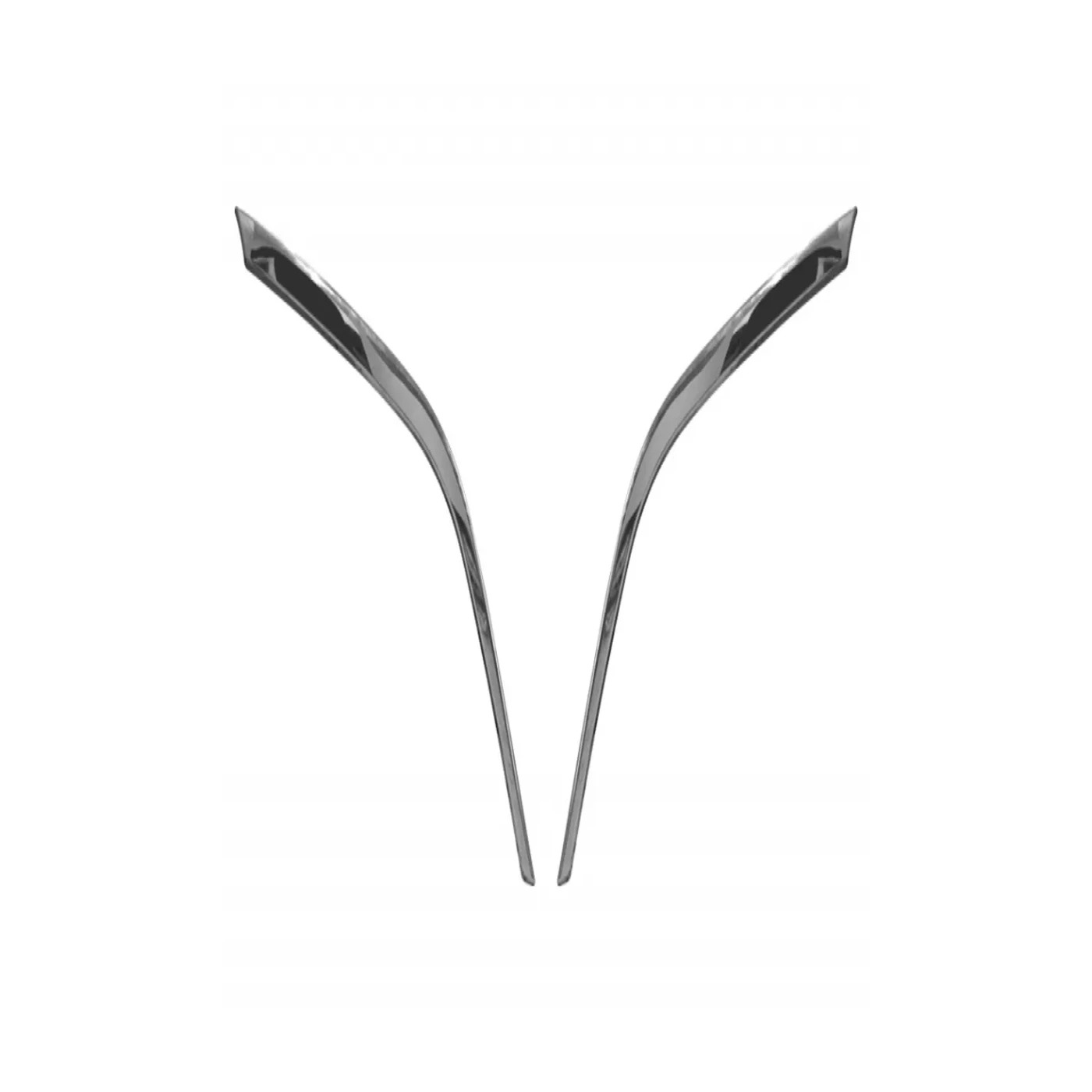 KIT ACABAMENTO CROMADO CAPO SCANIA NTG  PLASTICO INJETADO (2183823-2183824-S1008