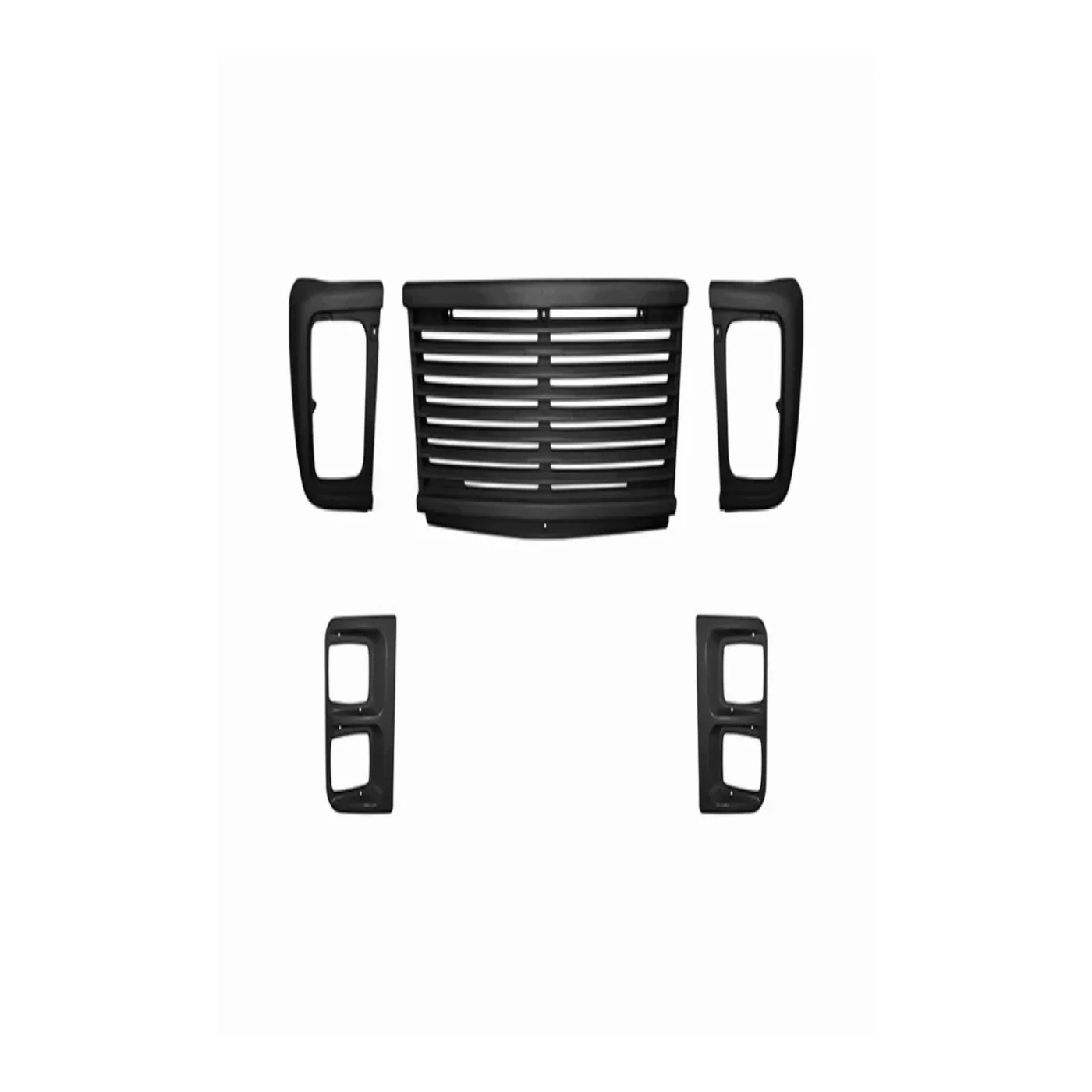 KIT MB CARA PRETA PLASTICO ABS (M30101)