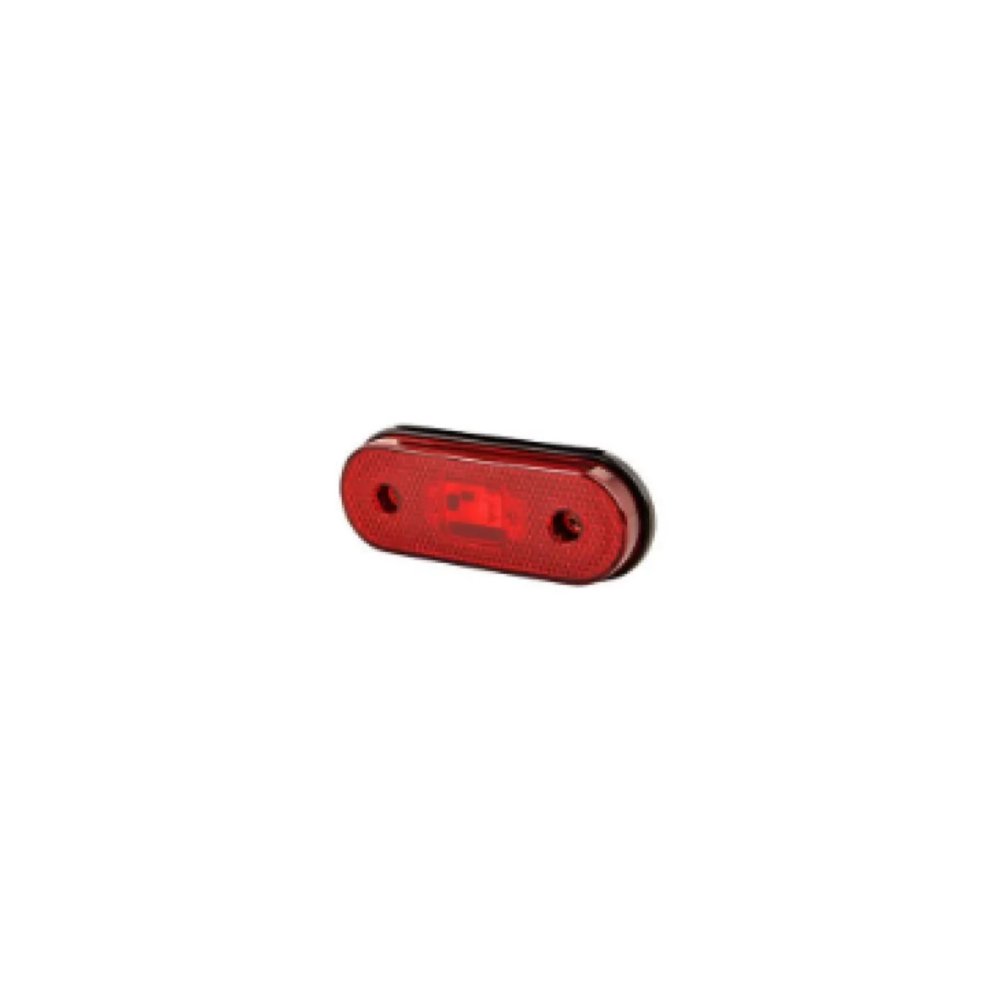 LANTERNA LATERAL FACCHINI OVAL COM 3 LEDS SEM SUPORTE BIVOLT VM H3 (461114])