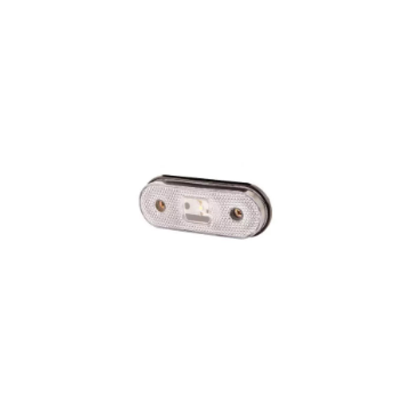 LANTERNA LATERAL FACCHINI OVAL COM 3 LEDS SEM SUPORTE BIVOLT CR H3 (461116])