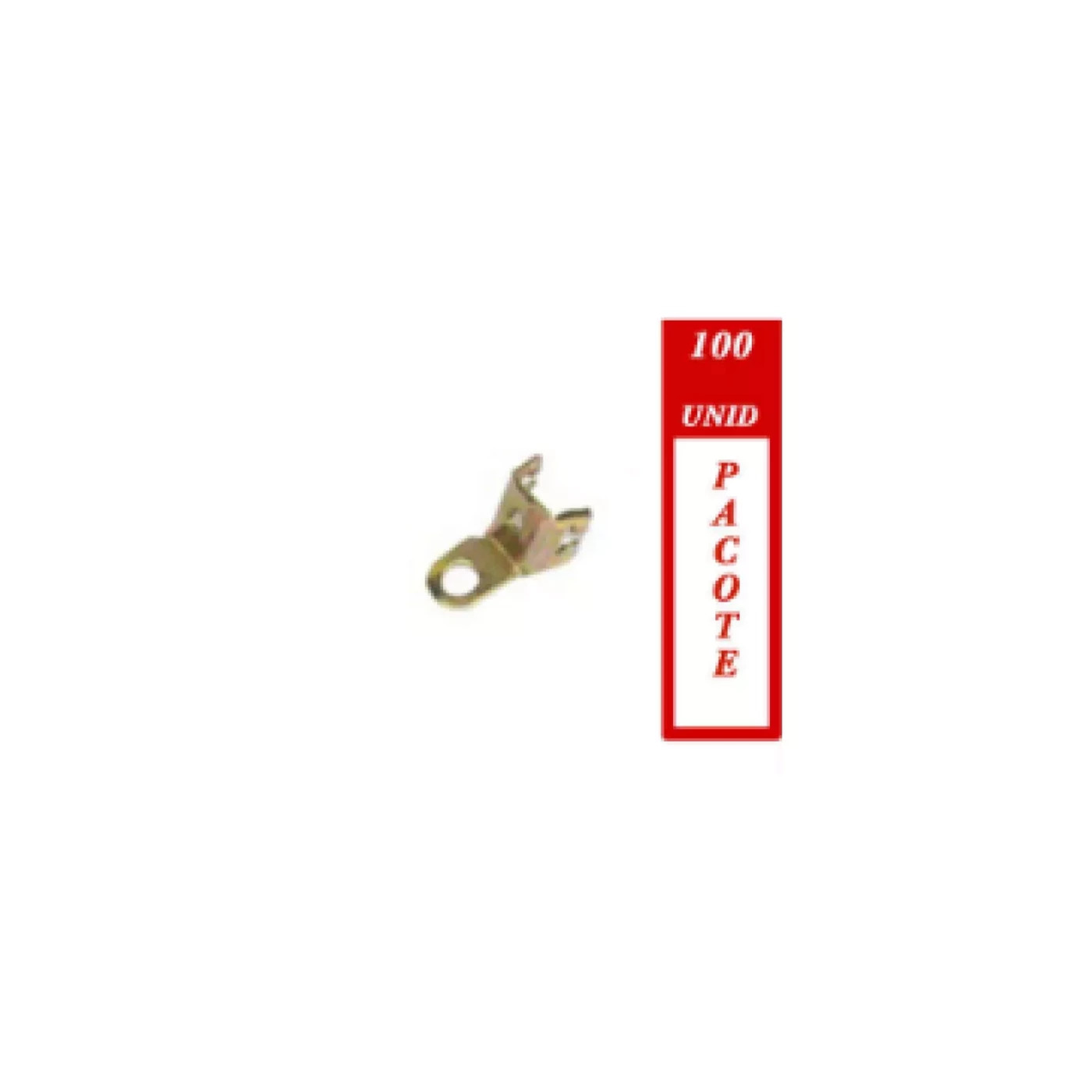 FINAIS PARA CORTINA (SUPORTE TRILHO) PACOTE COM 100 PECAS (425131)