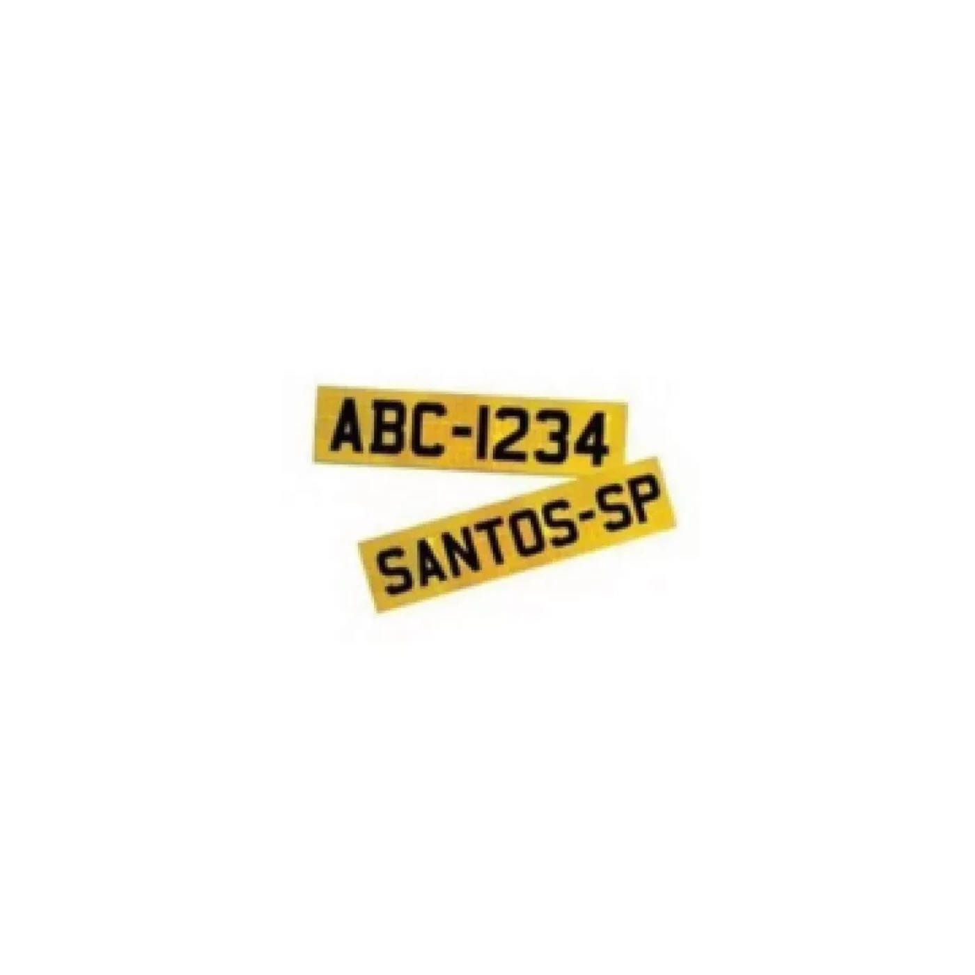 FAIXA OURO OBRIGATORIA AVERY 40X08CM IMPRESSA COM BASE ALUMINIO (435360)