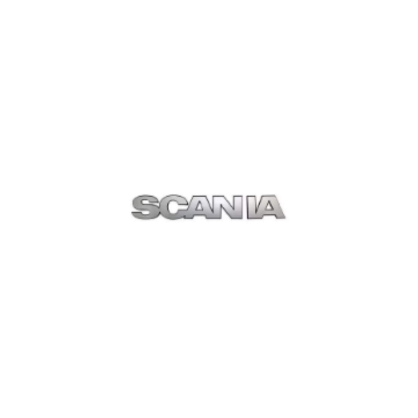 EMBLEMA PLASTICO LATERAL''PARA SCANIA'' G/R S SO LETRAS 2008/10 P MODERNO CROMAD