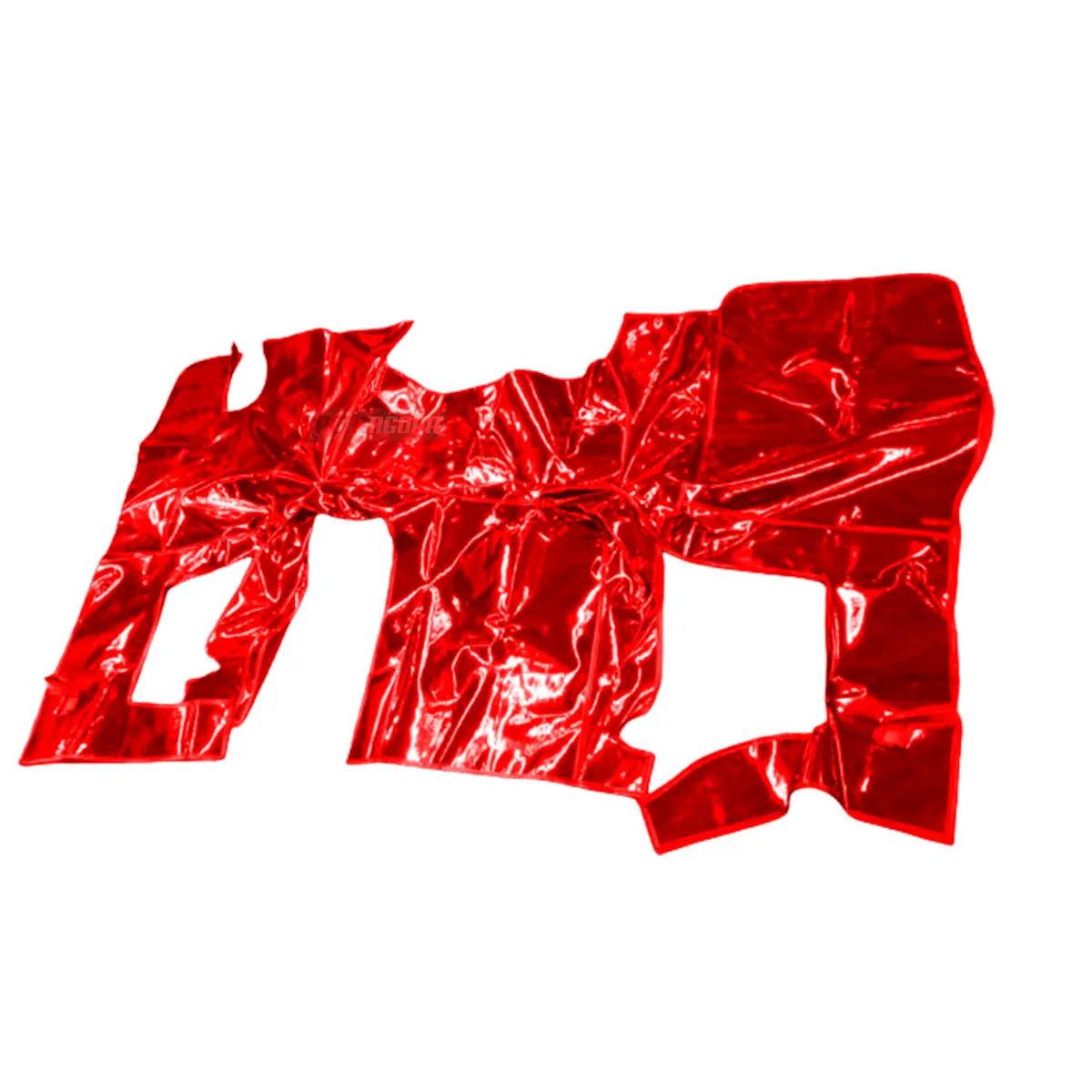 TAPETE VINIL VERMELHO VW CONSTELLATION CABINE DUPLA COM CAPO (PUES352V)