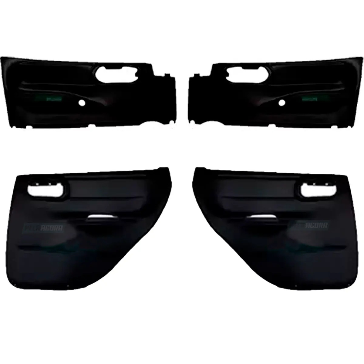 KIT FORRO PORTA PRETO CORSA 4 PORTAS SEDAN CLASSIC 96 A 2016 HATCH 96 A 2002 4 P