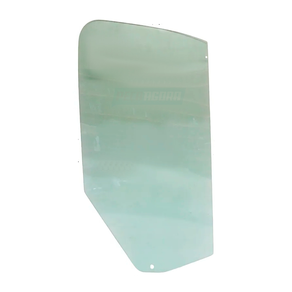 VIDRO PORTA DIREITO VERDE 565X830 CURVO COM FUROS FIAT DUCATO MINIBUS DUCATO MIN