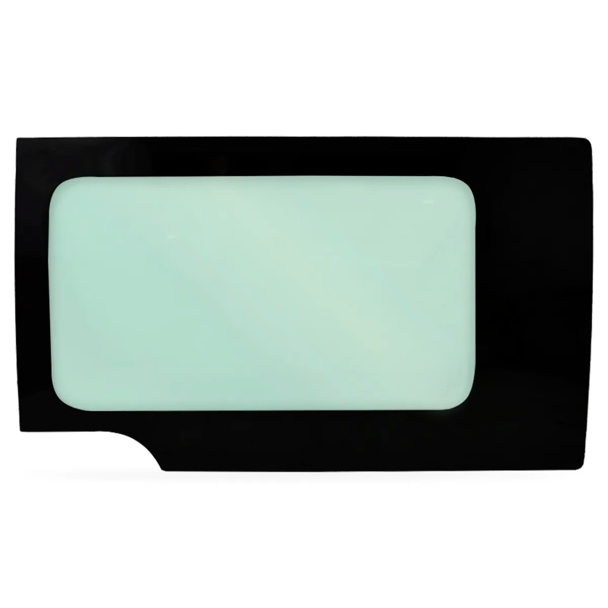 VIDRO ULTIMA JANELA MENOR ESQUERDO VERDE SERIG 770X665 CURVO FIAT DUCATO MINUBUS