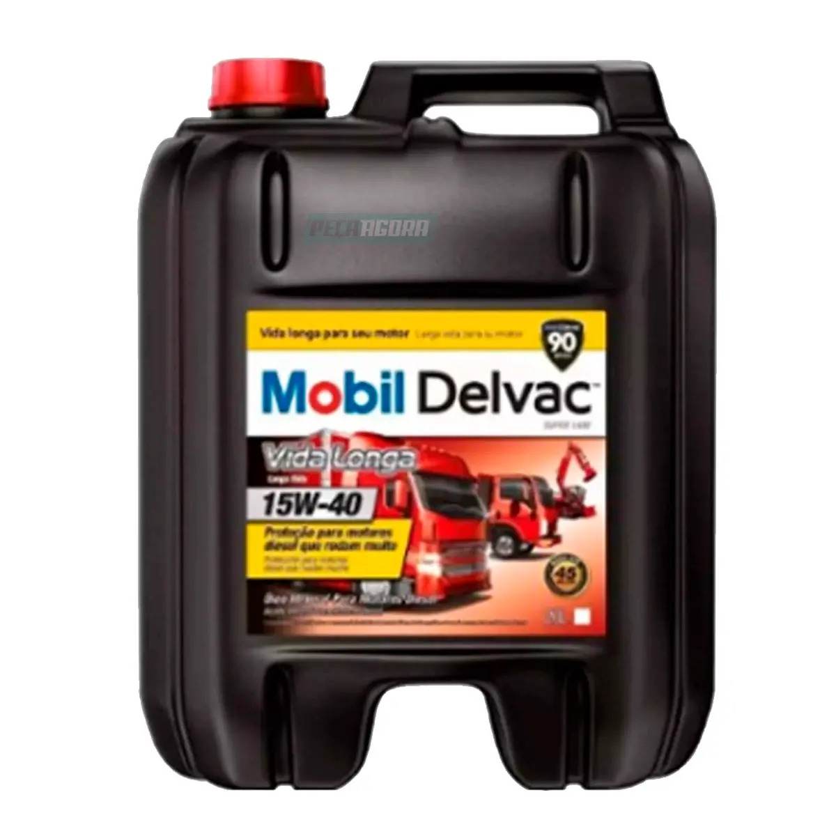 OLEO MOBIL DELVAC 15W40 CH4 SUPER 1400 V2 20 LITROS - 45 MIL KM (1400V215W40)