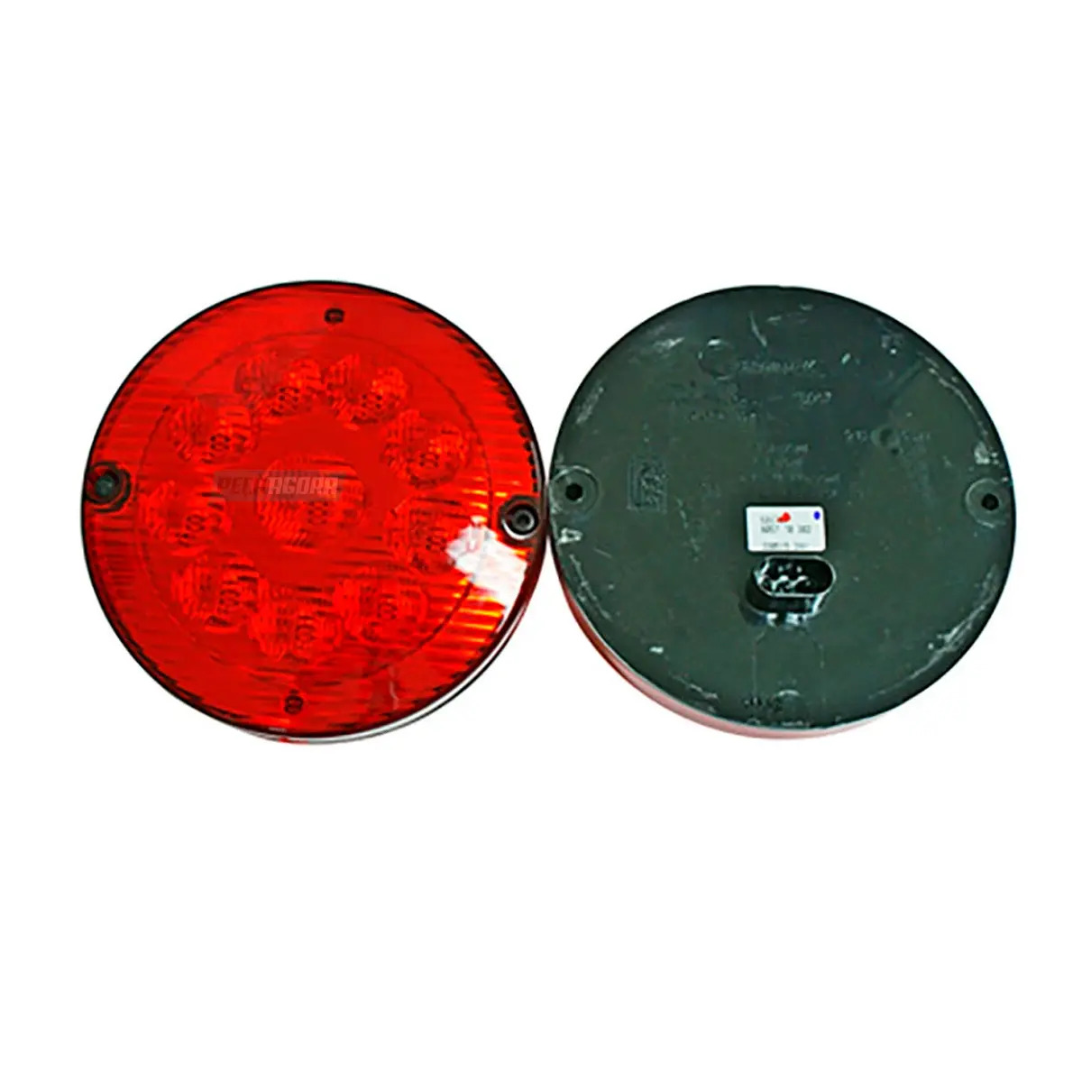 LANTERNA LED 155MM POSICAO E FREIO RUBI BUSSCAR CIFERAL MARCOPOLO (ML3020.)