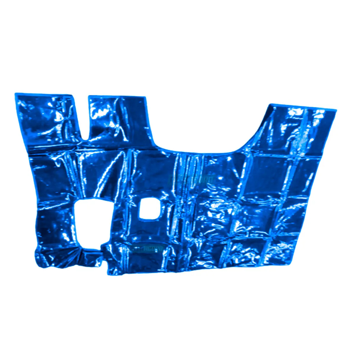 TAPETE DE VINIL AZUL SEM RECORTE DO BANCO CARONA VOLVO NH12 GLOBETROTTER BICUDO 