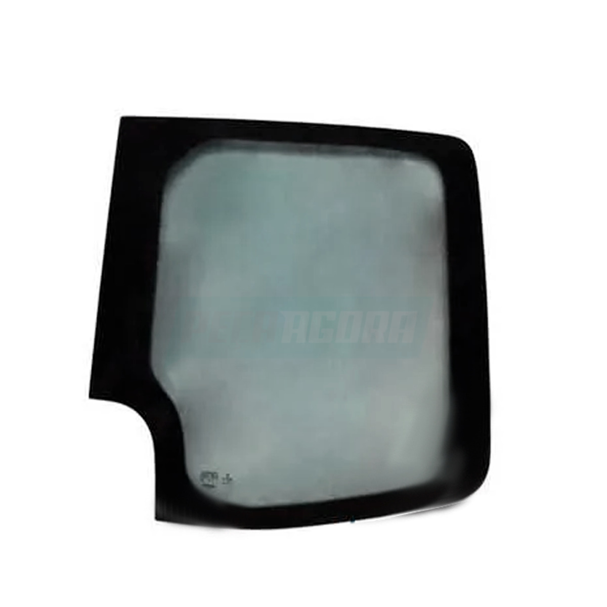 VIDRO VIGIA DIREITO VERDE SERIG 800X820 CURVO MB SPRINTER NOVA 415 CDI MENOR 515