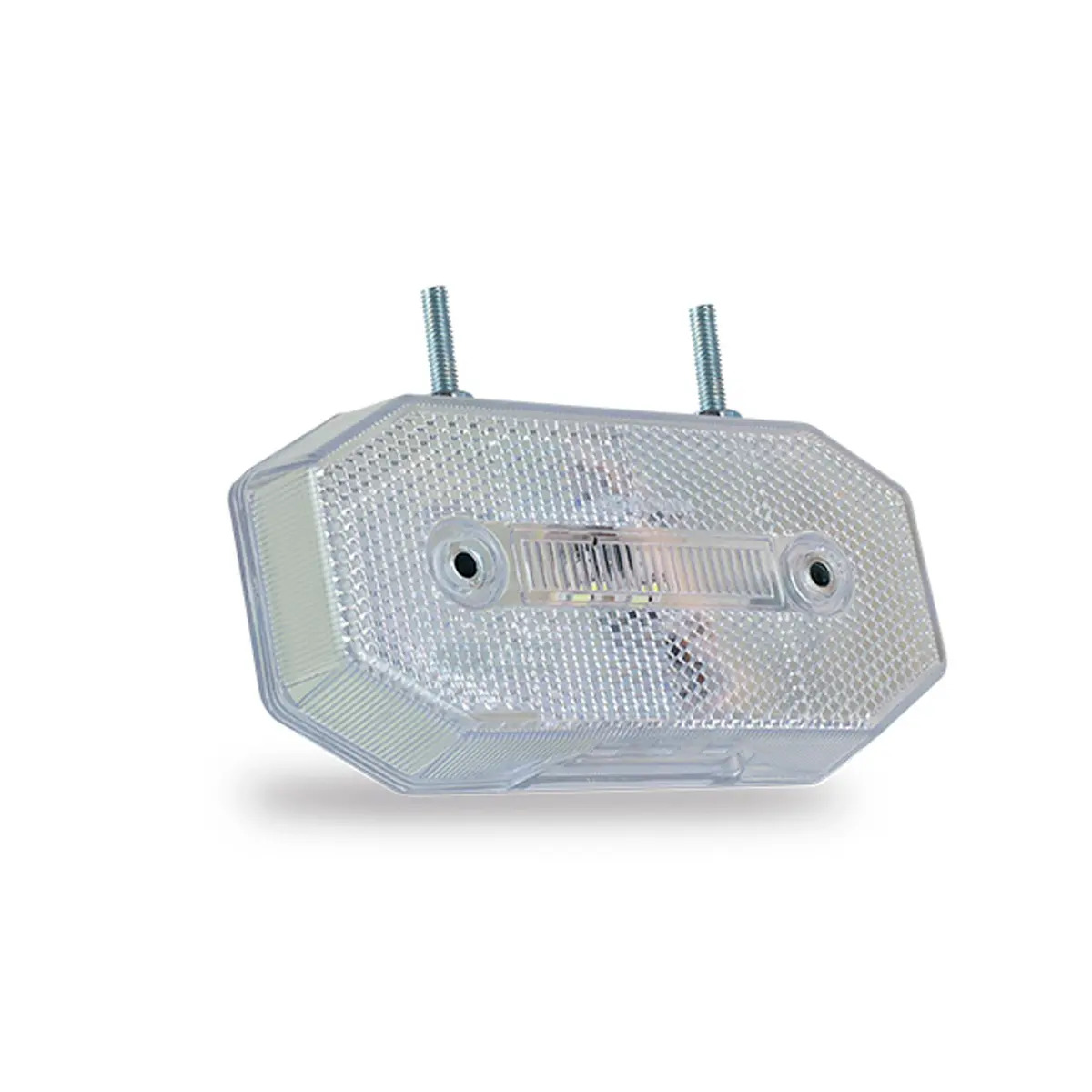 LANTERNA LATERAL ACRILICA DELIMITADORA LED BIVOLT CRISTAL (PL06581962)
