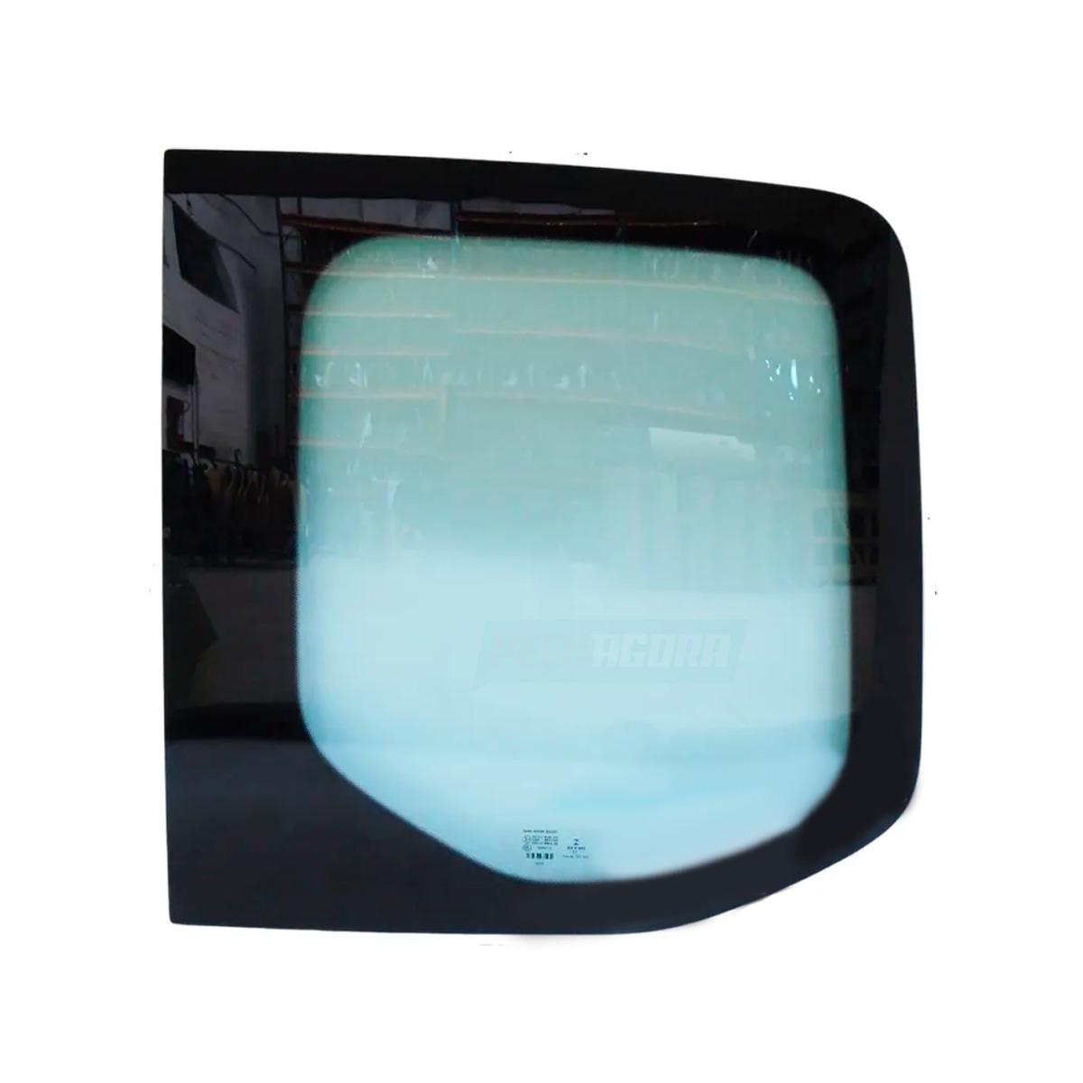 VIDRO VIGIA DIREITO VERDE SERIG COM TERMICO 779X771 CURVO MB SPRINTER 2020 (MBS1