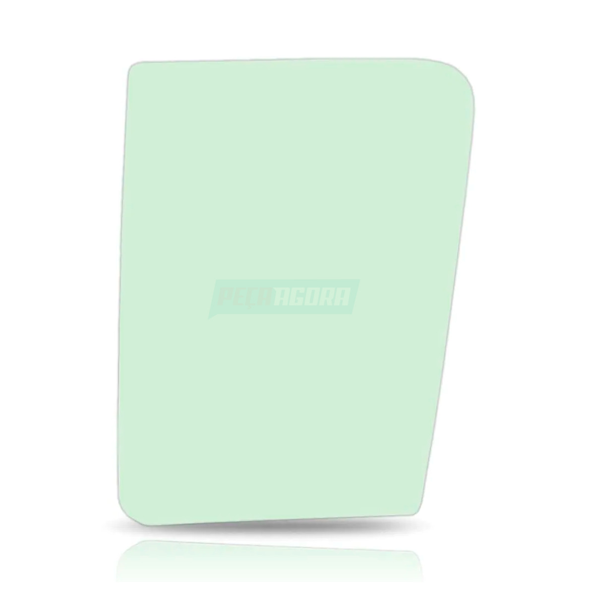 VIDRO PORTA ESQUERDO VERDE  506X691 CURVO FORD TRANSIT 2008 A 2013 (FTR0810V)