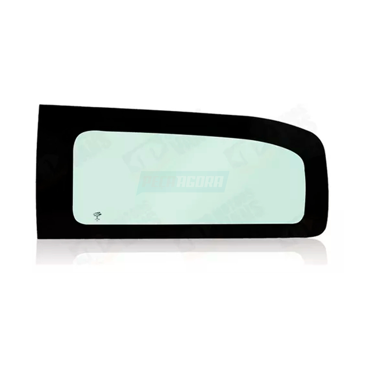 VIDRO JANELA LATERAL ESQUERDO FIXO VERDE SERIG 1181X536 CURVO PEUGEOT EXPERT VIT