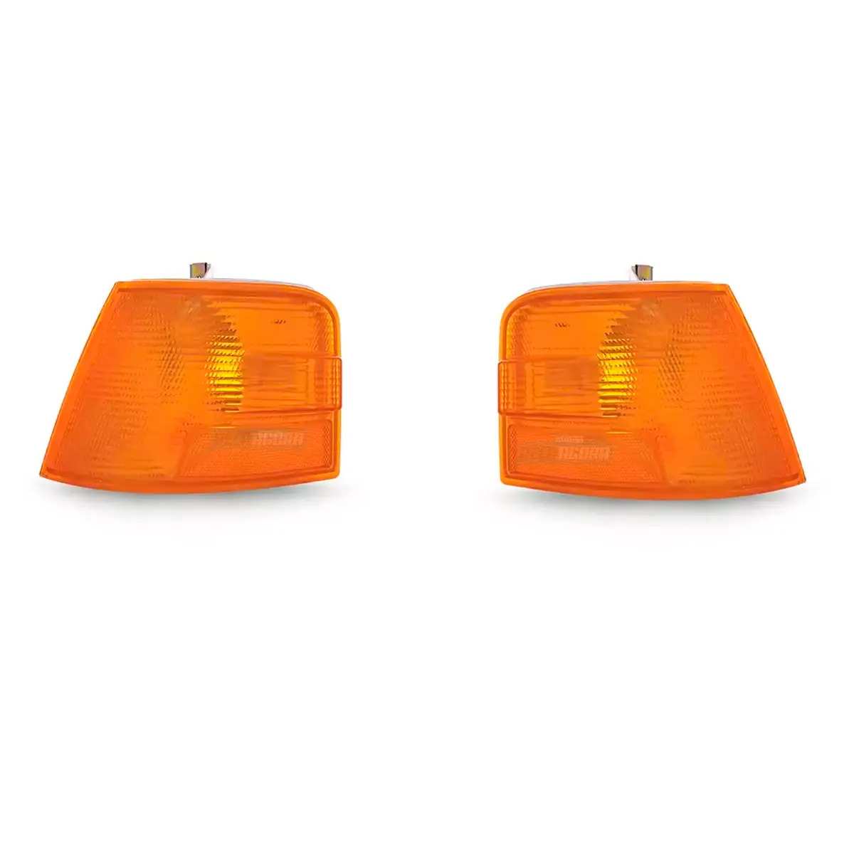 PAR LANTERNA SETA ESQUERDA DIREITA AMARELA VOLVO NL10 NH12 BICUDO LENTE ACRILICA