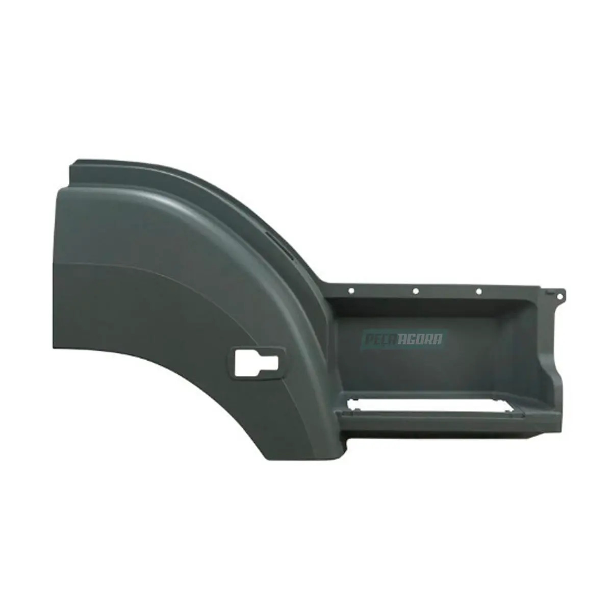 ESTRIBO PARALAMA CABINA DIREITO MB AXOR 2044 2544 FIBRA SMC (9586662001-95866010