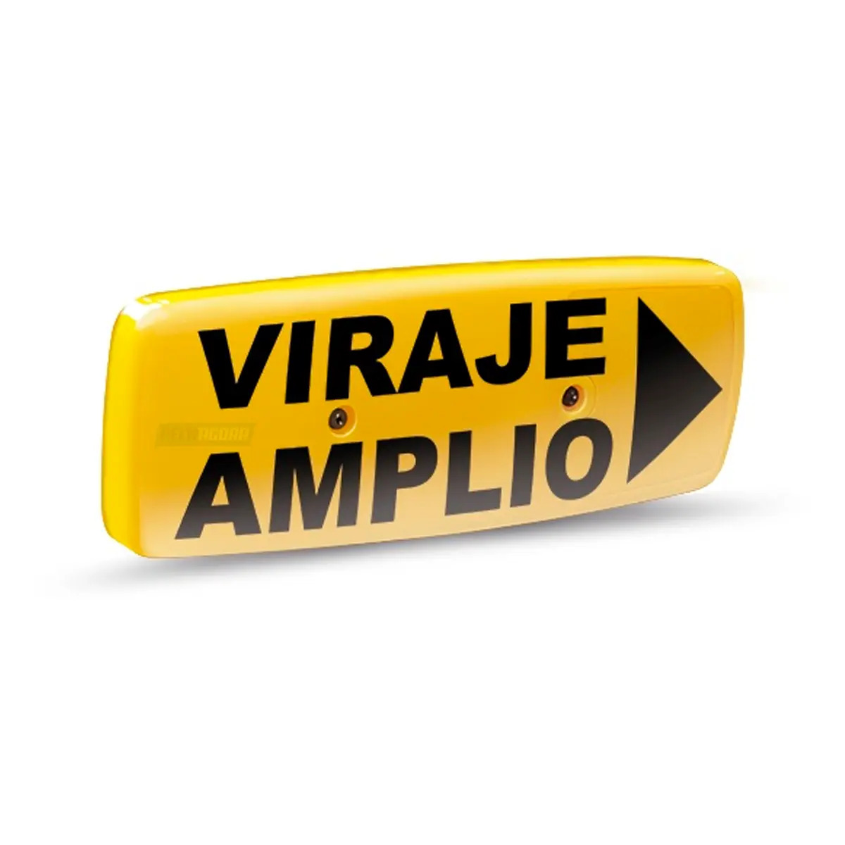 LENTE VIRAJE AMPLIO DIREITA AMARELA ( PL06170113)