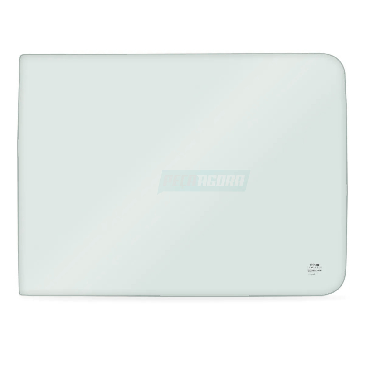 VIDRO LATERAL FIXO ESQUERDO DIREITO INCOLOR  670X505 CURVO KIA BESTA 1993 1998  