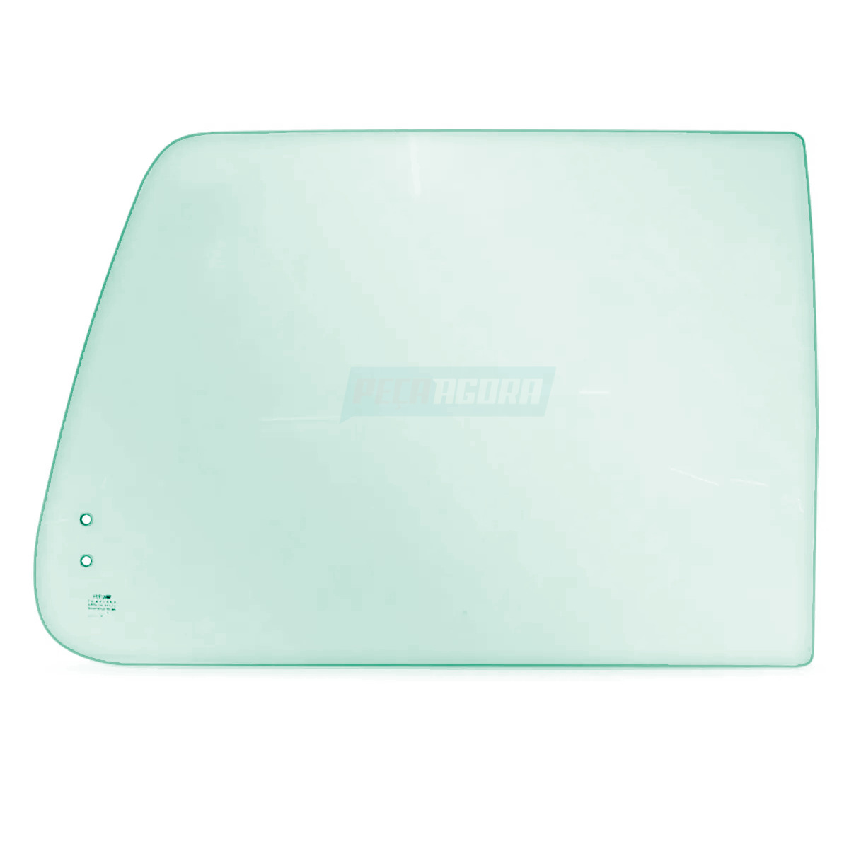 VIDRO LATERAL MOVEL DIREITO TRASEIRO POSTERIOR VERDE KIA BESTA 1993 1998 (KIA941