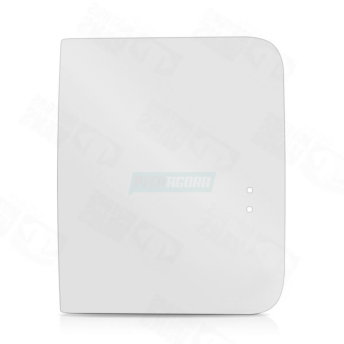 VIDRO LATERAL MOVEL DIREITO TRASEIRO ANTERIOR INCOLOR 420X535 CURVO FURO CENTRAL