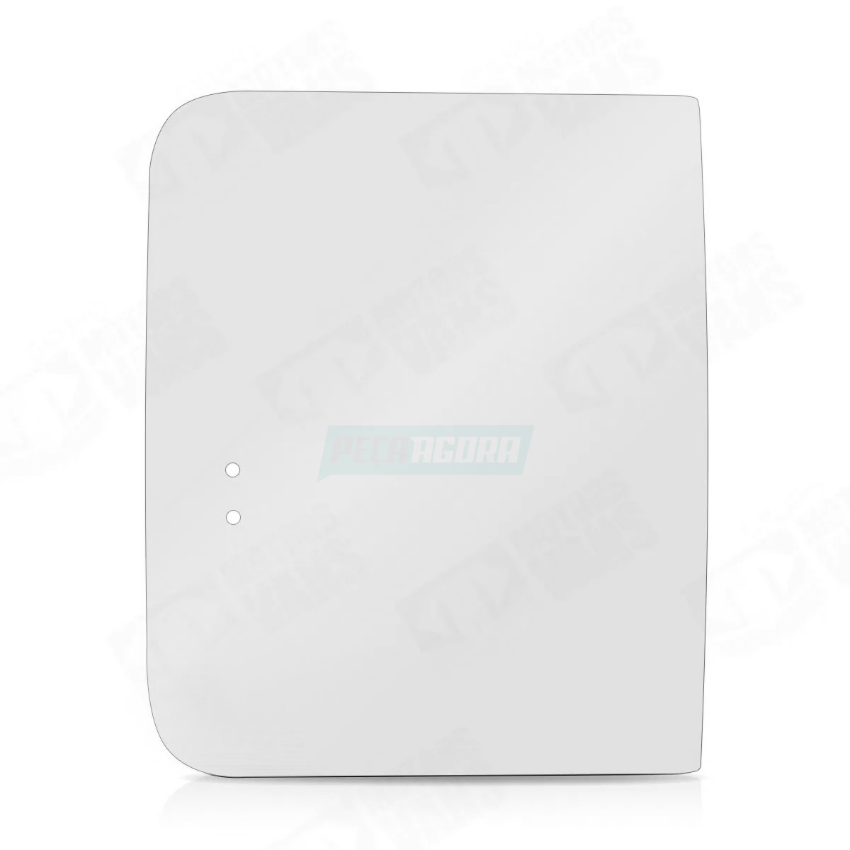 VIDRO LATERAL MOVEL ESQUERDO TRASEIRO ANTERIOR INCOLOR 420X535 CURVO FURO CENTRA