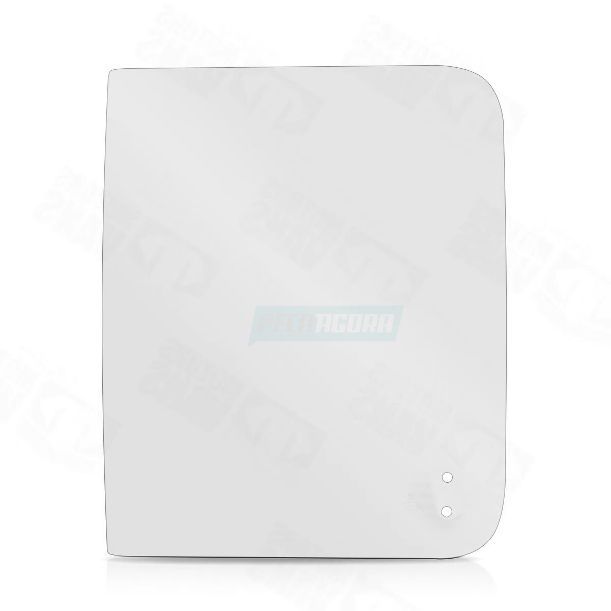 VIDRO LATERAL MOVEL DIREITO TRASEIRO ANTERIOR INCOLOR 420X535 CURVO FURO INFERIO