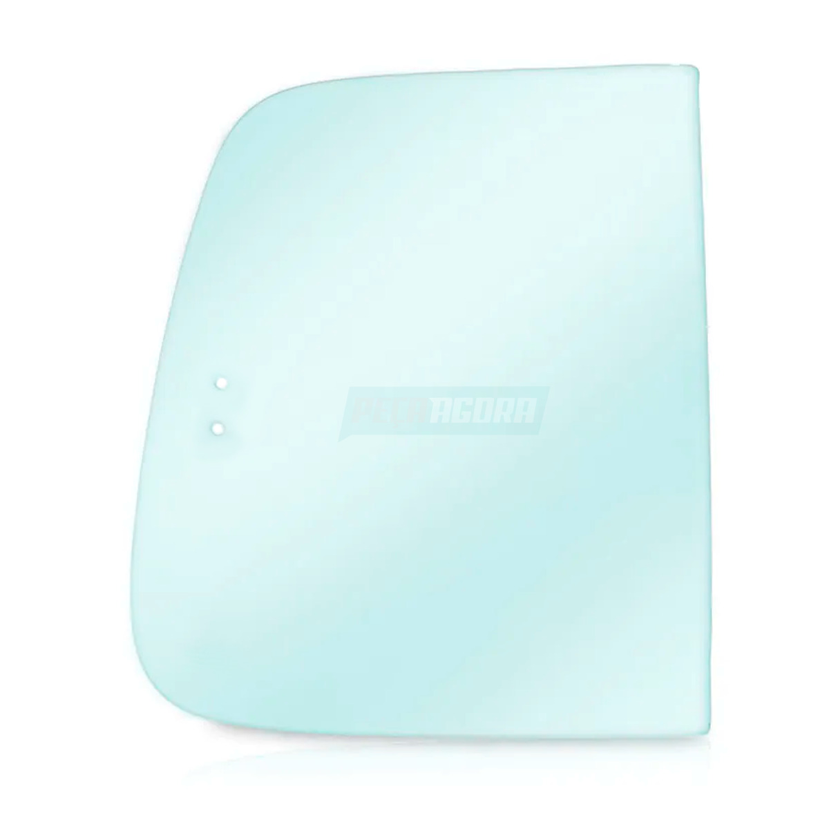 ULTIMO VIDRO LATERAL DIREITO MOVEL TRASEIRO POSTERIOR 457X535 VERDE FURO CENTRAL