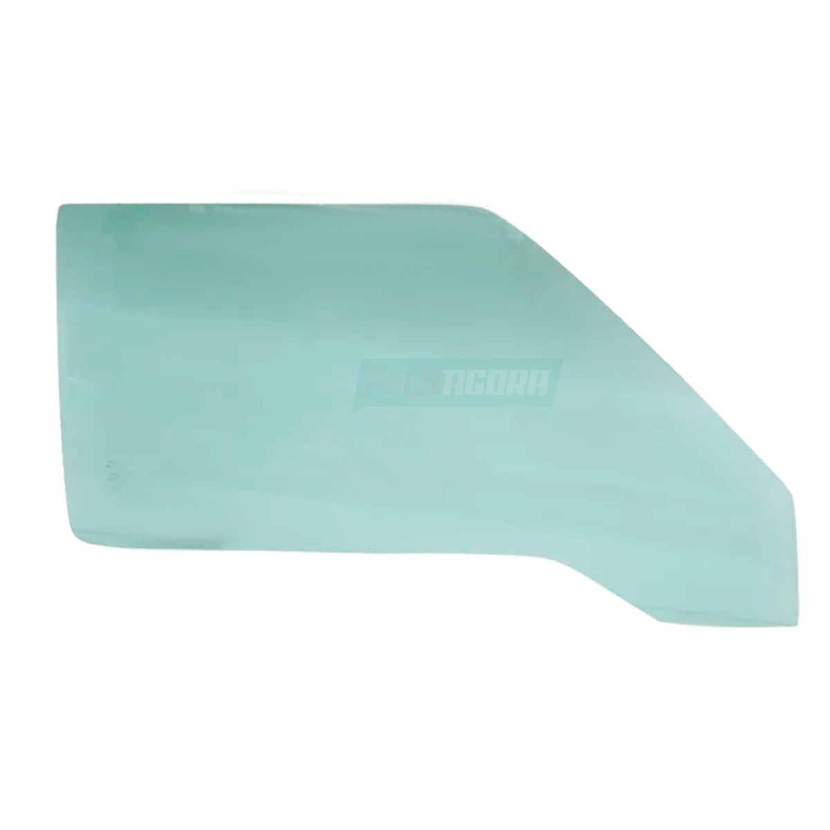 VIDRO PORTA DIREITO 1035X565  VERDE HYUNDAI H100 MITSUBISHI L300 <P>HYUNDAI H100