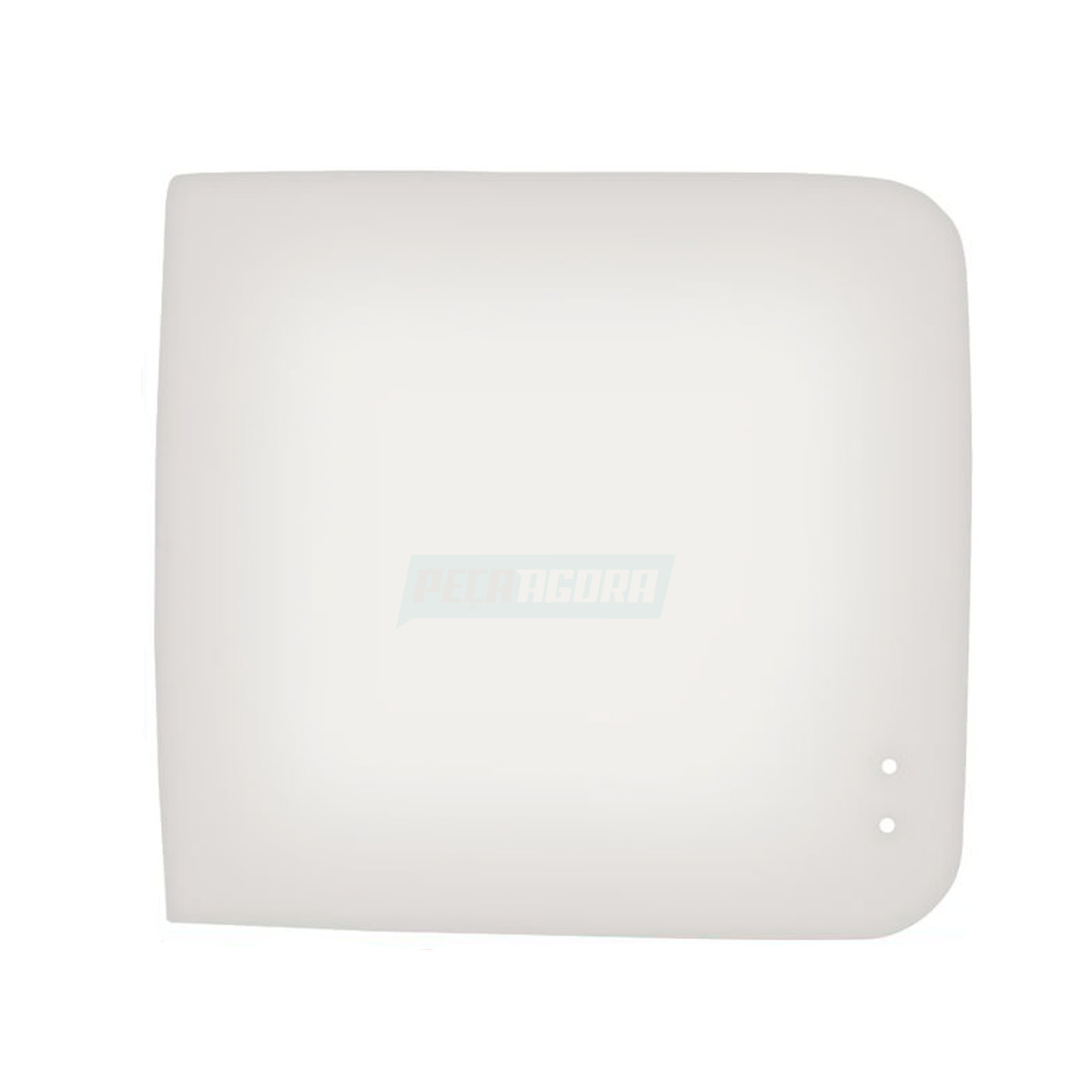 ULTIMO VIDRO LATERAL MOVEL ESQUERDO INCOLOR 670X505 CURVO COM FUROS HYUNDAI H100