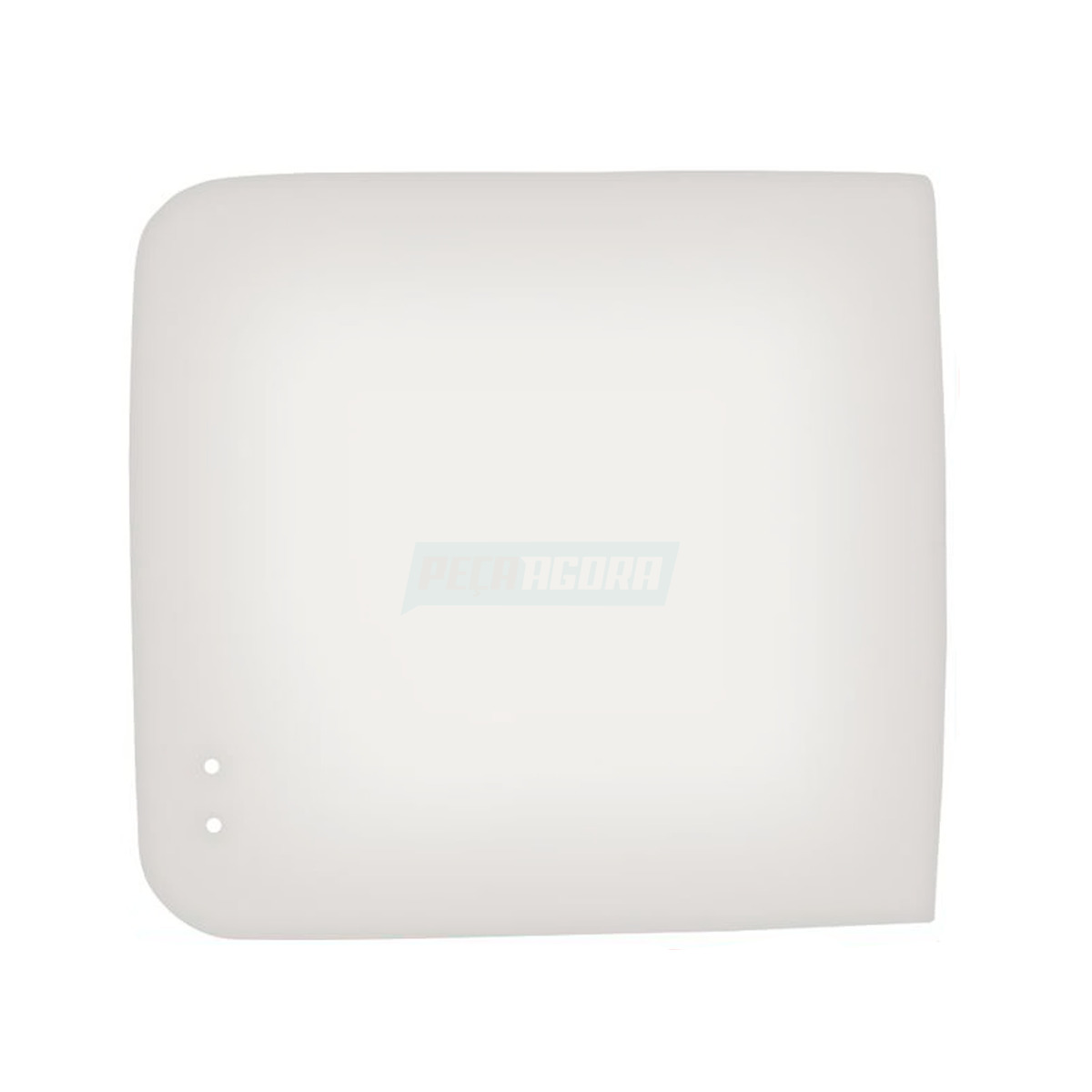 ULTIMO  VIDRO LATERAL MOVEL DIREITO INCOLOR 670X505 CURVO COM FUROS HYUNDAI H100