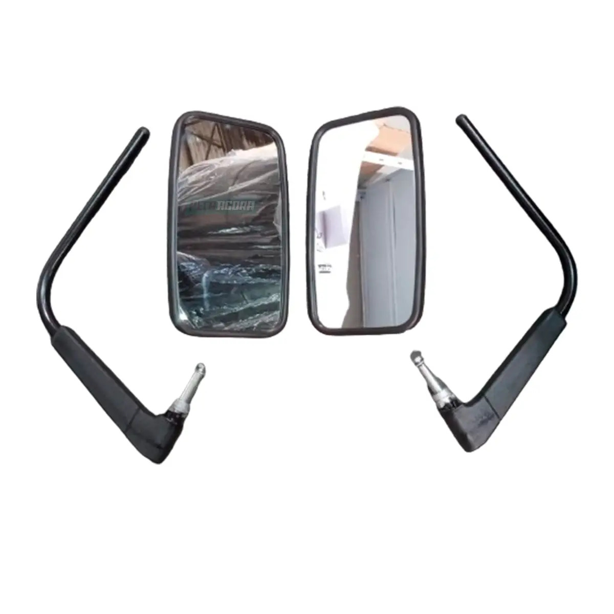 PAR ESPELHO RETROVISOR COMPLETO ESQUERDO DIREITO MB 1114 L709 L710  L912 ANO 198