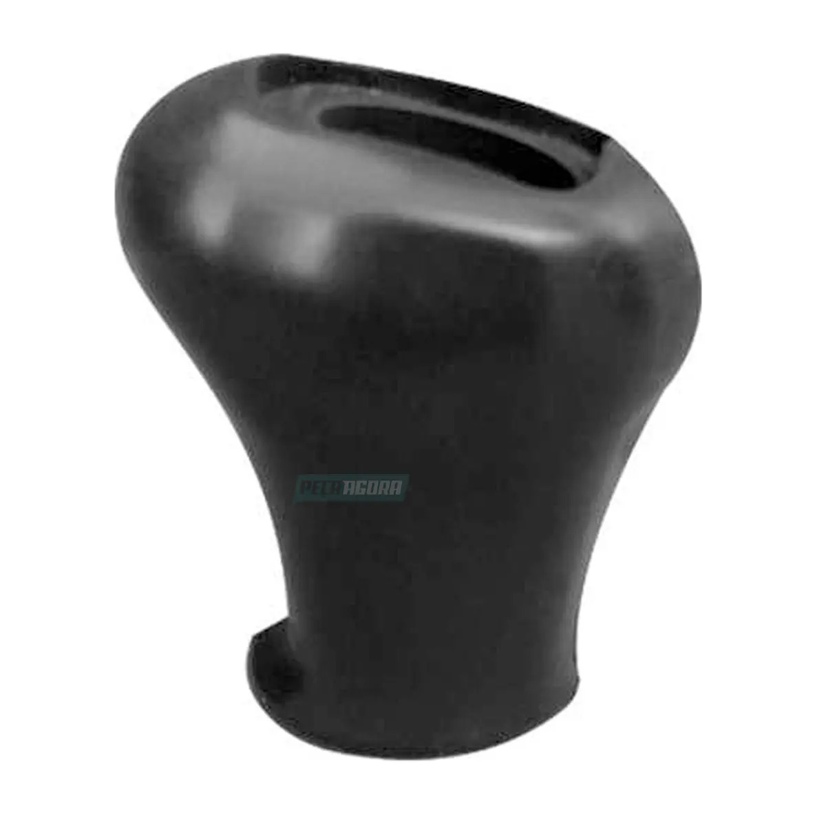 MANOPLA ALAVANCA CÂMBIO PERINHA MARROM SEM TAMPA MB BICUDOS AXOR ATEGO (3862687